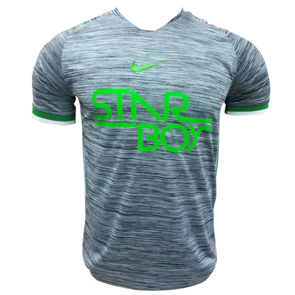 Camiseta Entrenamiento Nigeria 2018 Gris